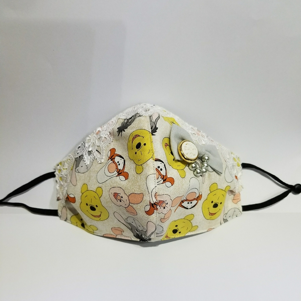 Winnie The pooh cloth mask